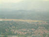 Biarritz Airport from over the town