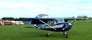 G-ASYP on the grass at Henlow 30/04/05
